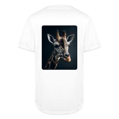 Majestic Giraffe Artistic Portrait Design - Full Button Jersey