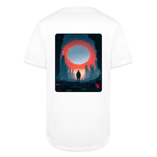 Cosmic Portal Future City Design - Full Button Jersey