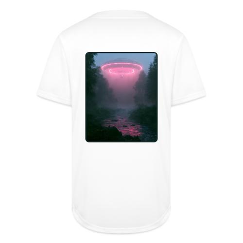 Neon UFO Forest River Design - Full Button Jersey