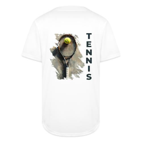 Tennis Power Play - Full Button Jersey