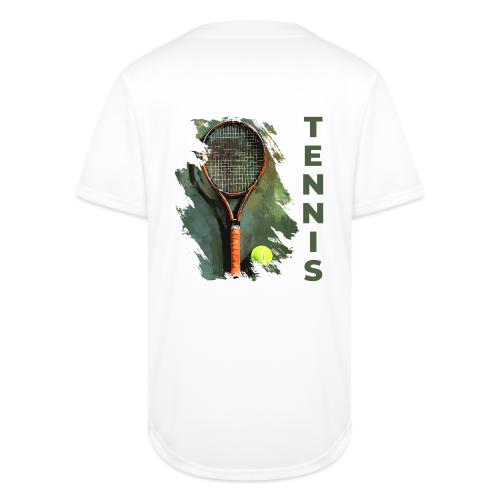 Tennis Precision Strike - Full Button Jersey