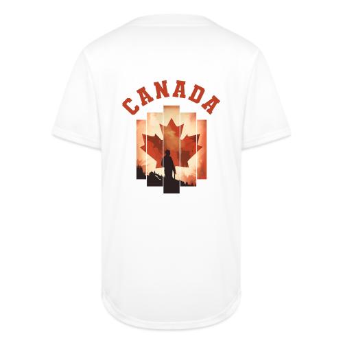 Proud Canadian Shadow - Full Button Jersey