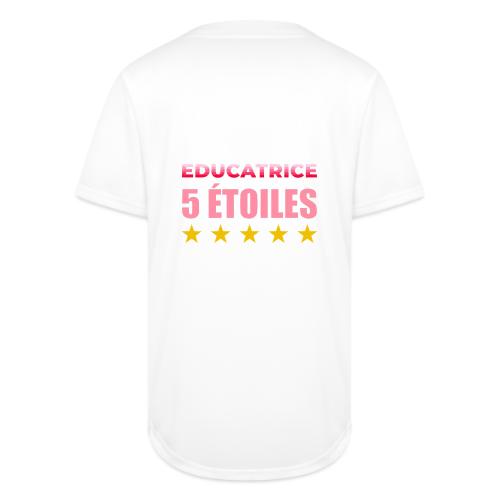 Éducatrice 5 Étoiles - Full Button Jersey