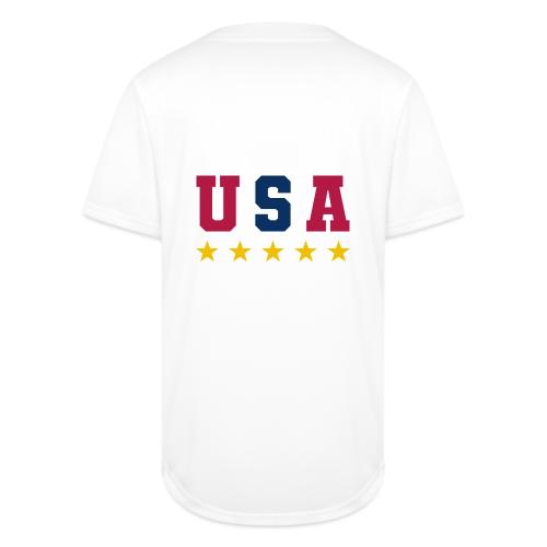 USA Varsity Stars - Full Button Jersey