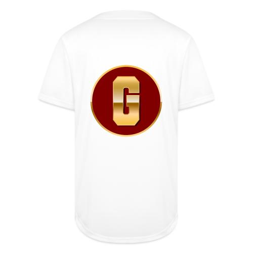 Letter G – Capital Varsity Alphabet Monogram - Full Button Jersey