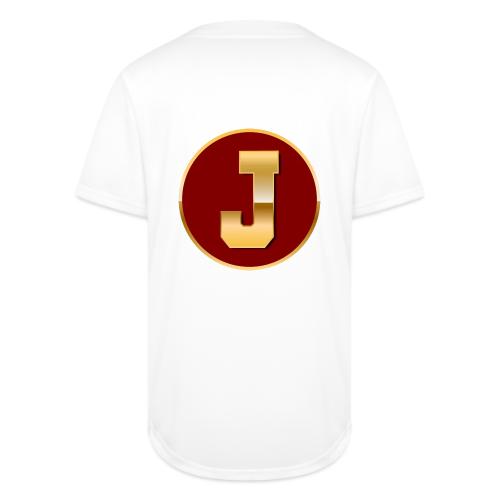Letter J – Capital Varsity Alphabet Monogram - Full Button Jersey