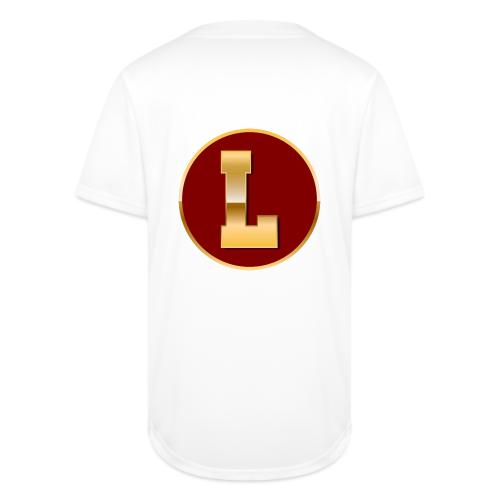Letter L – Capital Varsity Alphabet Monogram - Full Button Jersey