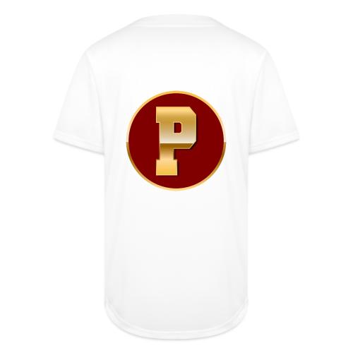 Letter P – Capital Varsity Alphabet Monogram - Full Button Jersey