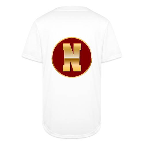 Letter N – Capital Varsity Alphabet Monogram - Full Button Jersey