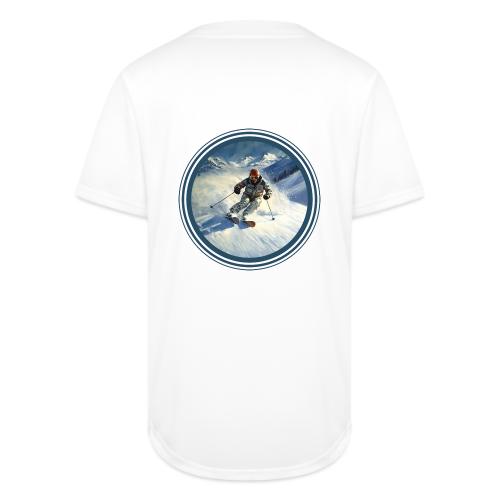 Skiing Power Moves - Full Button Jersey