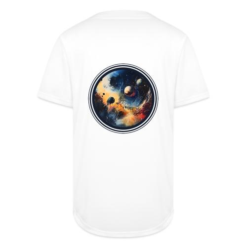 Chaotic Color Planets - Full Button Jersey