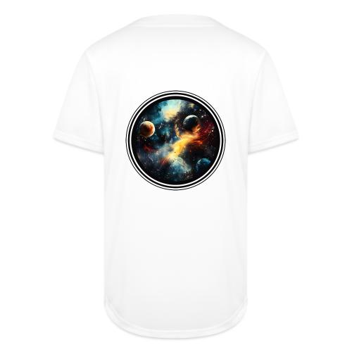 Painted Cosmos of Planets - Full Button Jersey