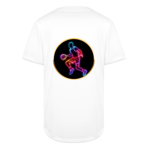 Basketball: Neon Dribble Pulse - Full Button Jersey