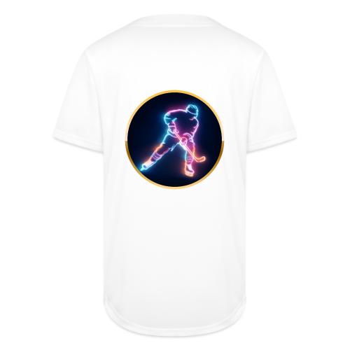 Golden Neon Hockey - Full Button Jersey