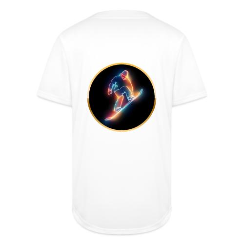 Golden Neon Snowboard - Full Button Jersey