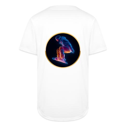 Snowboarding: Arctic Neon Leap - Full Button Jersey