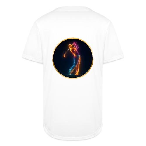 Neon Golf Motion - Full Button Jersey