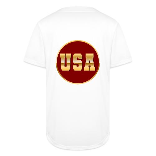 Golden USA Seal - Full Button Jersey