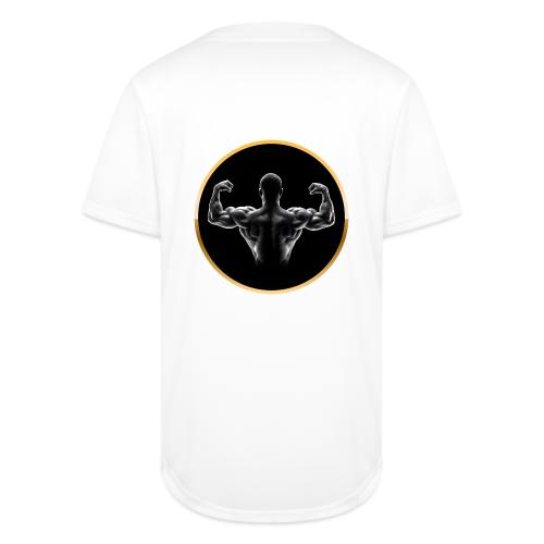 Bodybuilding: Golden Back Power - Full Button Jersey