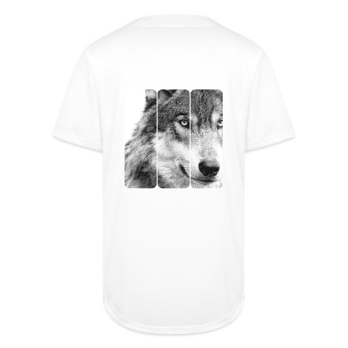 Wolf Face Triptych: Silent Alpha - Full Button Jersey