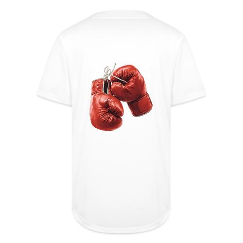 Boxing: Hanging Gloves Icon - Full Button Jersey