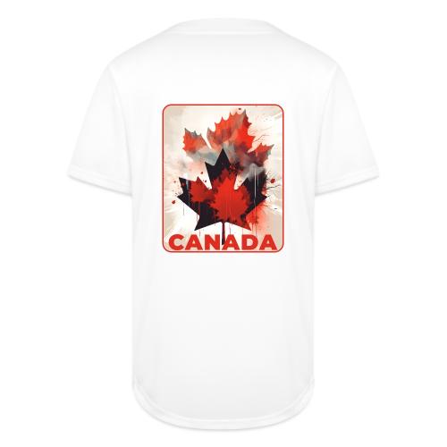 Canada Inked Leaf - Full Button Jersey