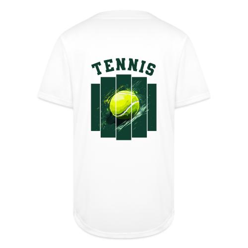 Tennis Motion - Full Button Jersey