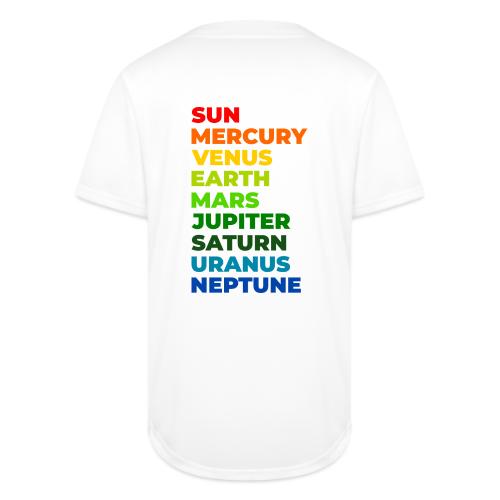 Color the solar system - Full Button Jersey