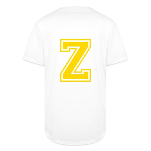 Letter Z – Capital Athletic Alphabet Monogram - Full Button Jersey