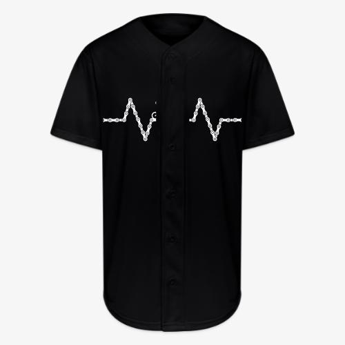 bmx bike heartbeat - Full Button Jersey