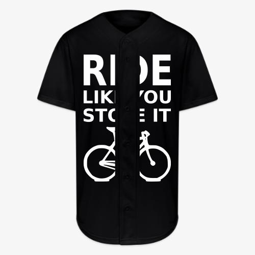 ride like you stole it - bicycle - Full Button Jersey