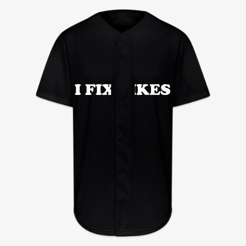 i fix bikes - Full Button Jersey