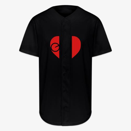 heart_bicycle_cutout - Full Button Jersey