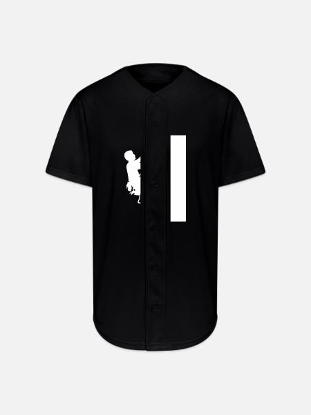 Climbing - Full Button Jersey - black