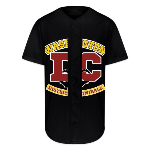 Washington DC - the District of Criminals - Full Button Jersey