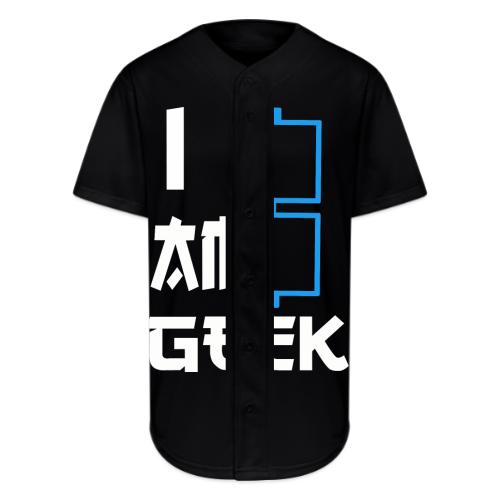 iamGEEK Retro Future - Full Button Jersey