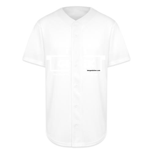 iamGEEK classic White - Full Button Jersey