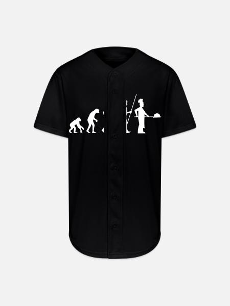 Baker Evolution - Full Button Jersey - black