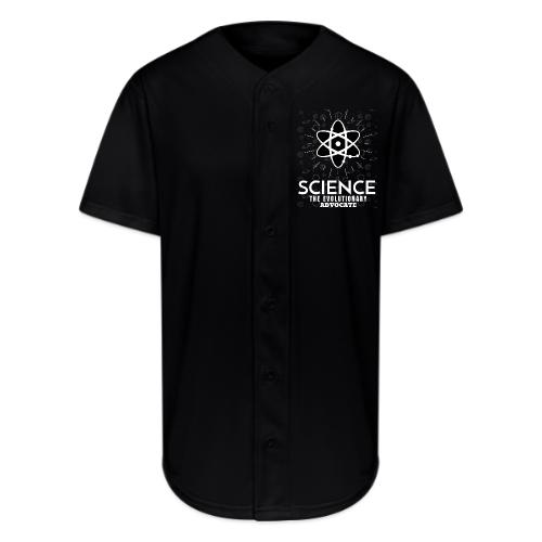 Science The Evolutionary Advocate White Design - Full Button Jersey