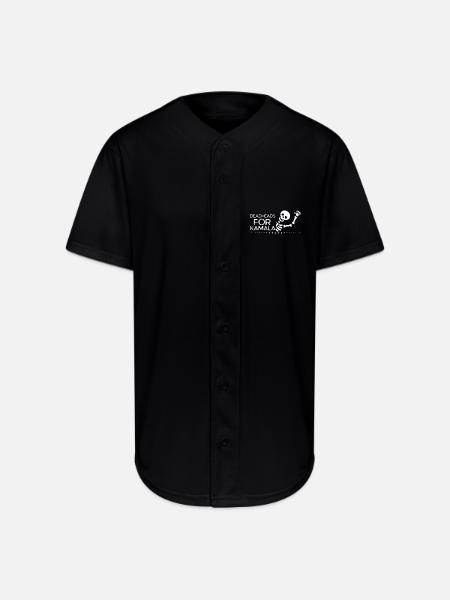 Deadheads For Kamala - Full Button Jersey - black