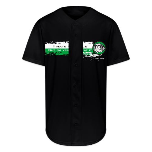 I hate violence but I'm very good at it 2 - WB - Full Button Jersey