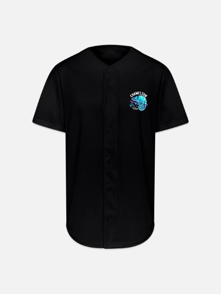 Chameleon - Full Button Jersey - black