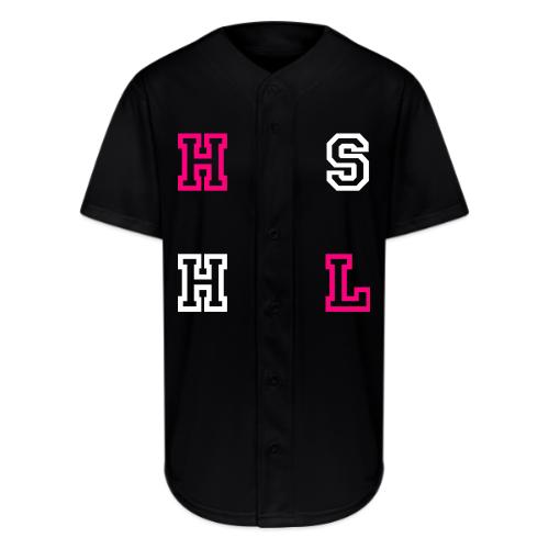 HHSL HOT PINK WHITE - Full Button Jersey