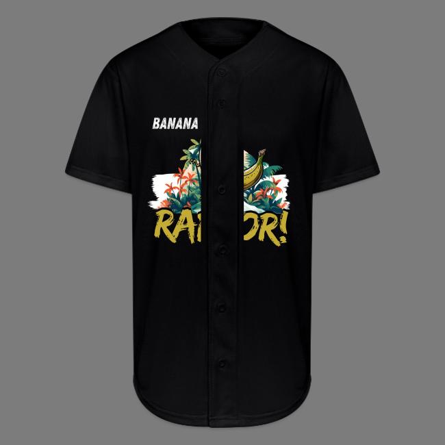 Funny Banana Raptor T-Rex Design