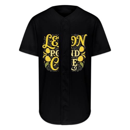 Lemon Pound Cake Vintage Flourish - Full Button Jersey