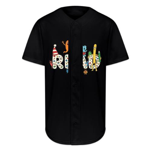 Whimsical READ Kids Cartoon - Full Button Jersey