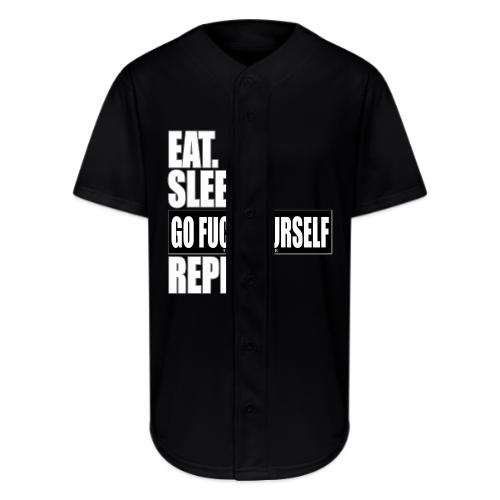 eat sleep… - Full Button Jersey