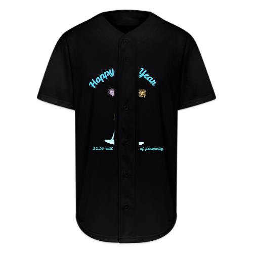 Happy New Year 2026 Prosperity Design - Full Button Jersey