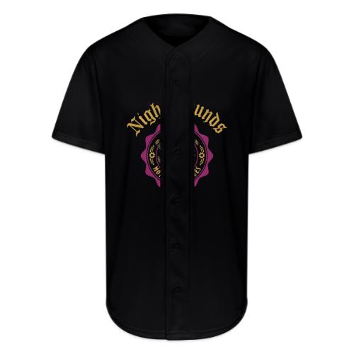 Night Hounds Wolf Patch - Full Button Jersey