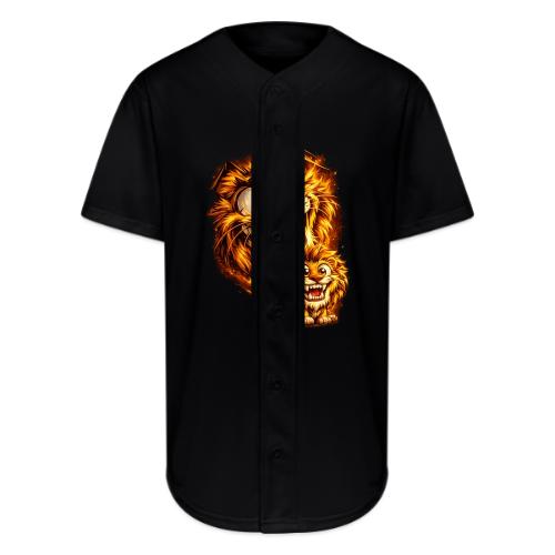 Crazy Double Lion Streetwear - Full Button Jersey